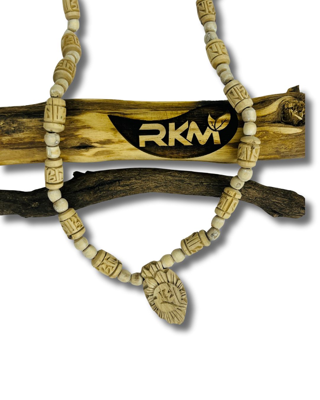 Tulsi Mala With Locket | sacred devotional mala crafted from natural tulsi wood